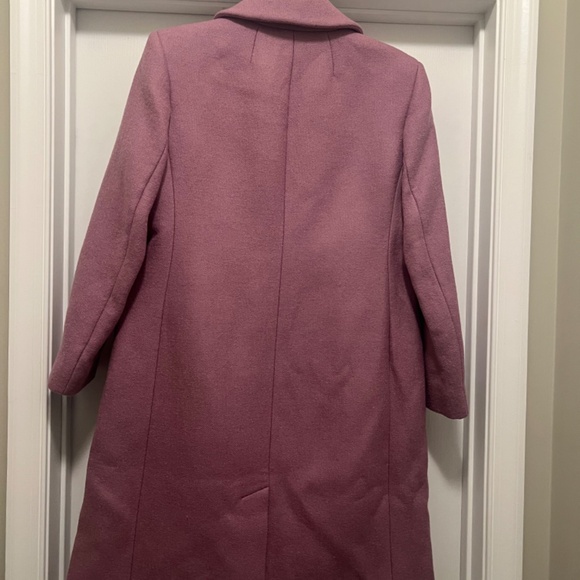 Petite Savoy Topcoat in Italian Wool-Blend Lavender New without Tags 10P Petite - Picture 7 of 16